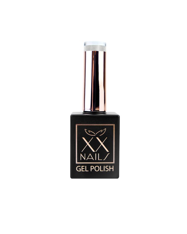 Fehér csillám gél lakk - Snowflake glitter - 15 ml