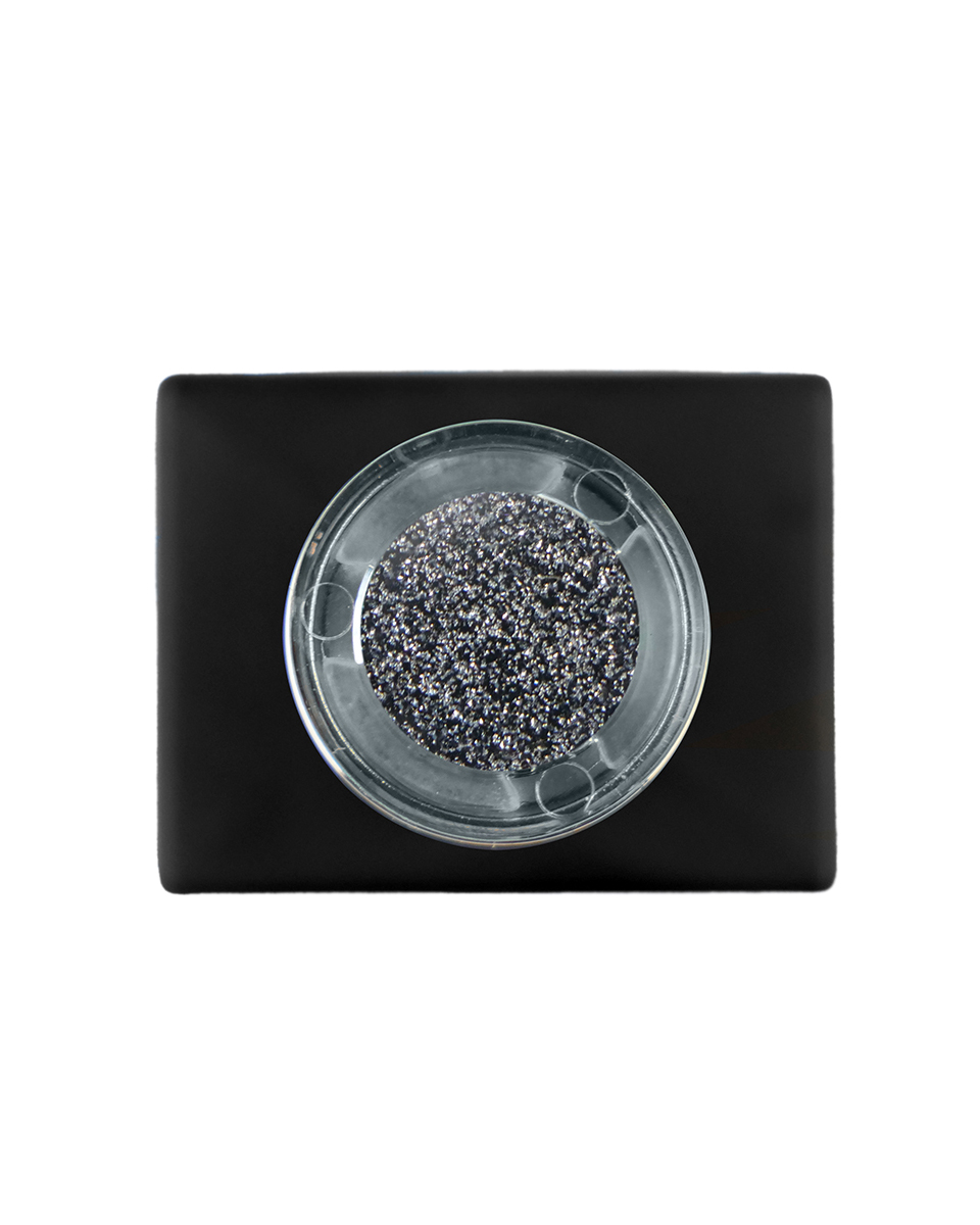 Fekete reflektív gél lakk - Disco 18 - 15 ml (2)