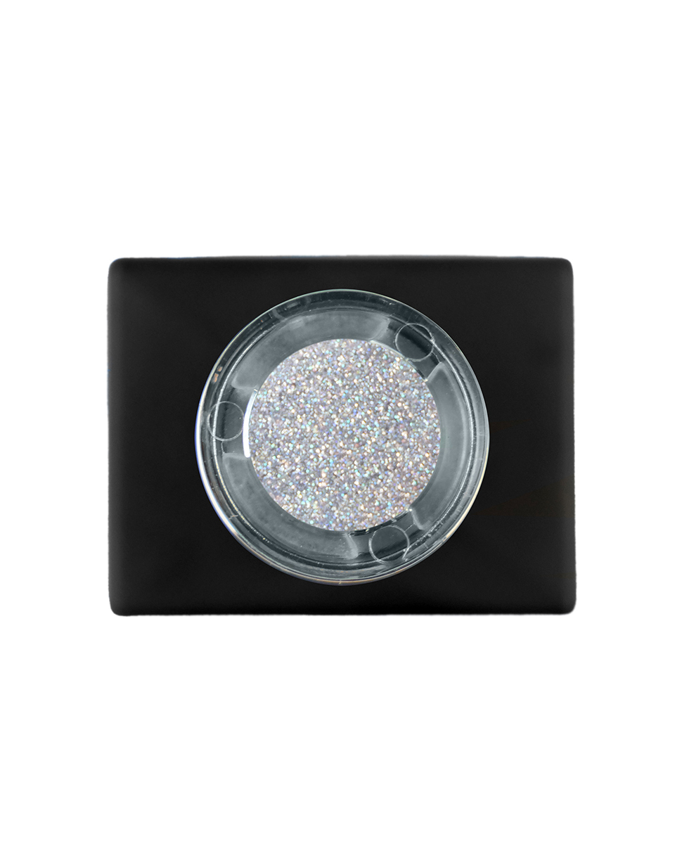 Gyémánt ezüst reflektív gél lakk - Disco 19 - 15 ml (2)