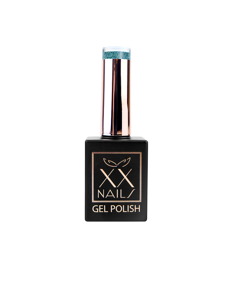 Kék reflektív gél lakk - Disco 09 - 15 ml (1)