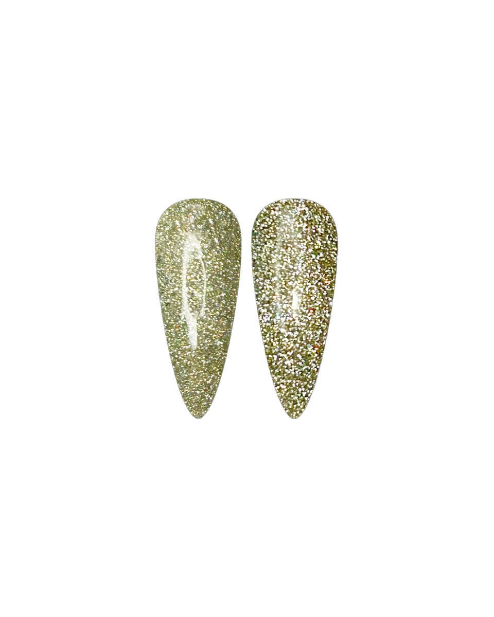 Sárga reflektív gél lakk - Disco 11 - 15 ml (3)