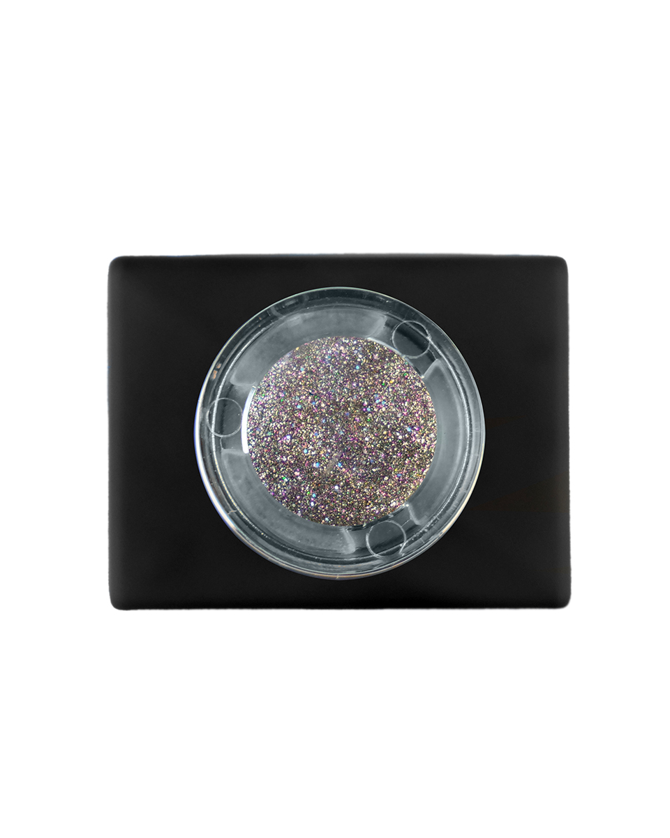 Szürke cat-eye gél lakk - Flashing crystal 02 - 15 ml (2)