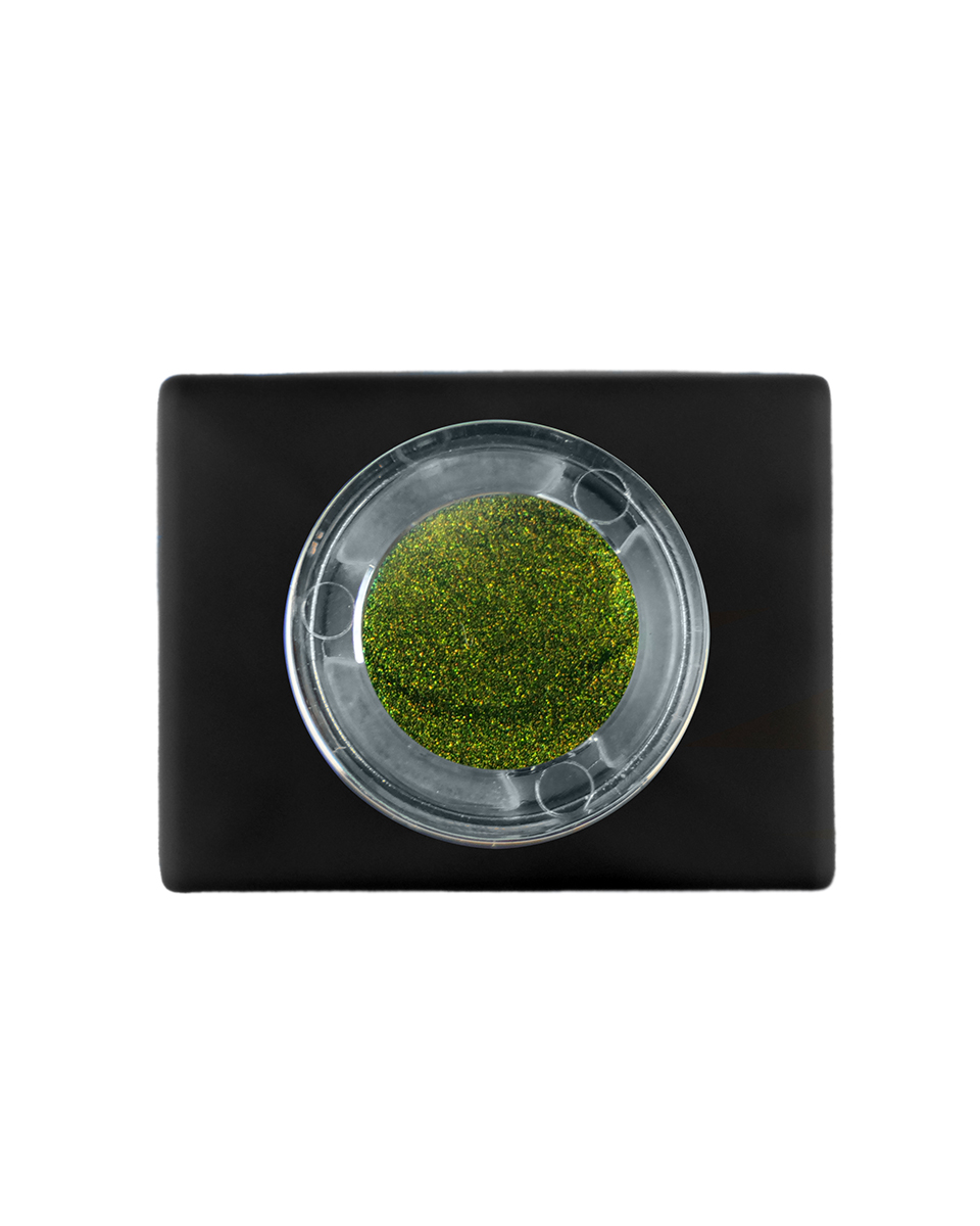 Zöld cat-eye gél lakk - Chameleon 02 - 15 ml (2)