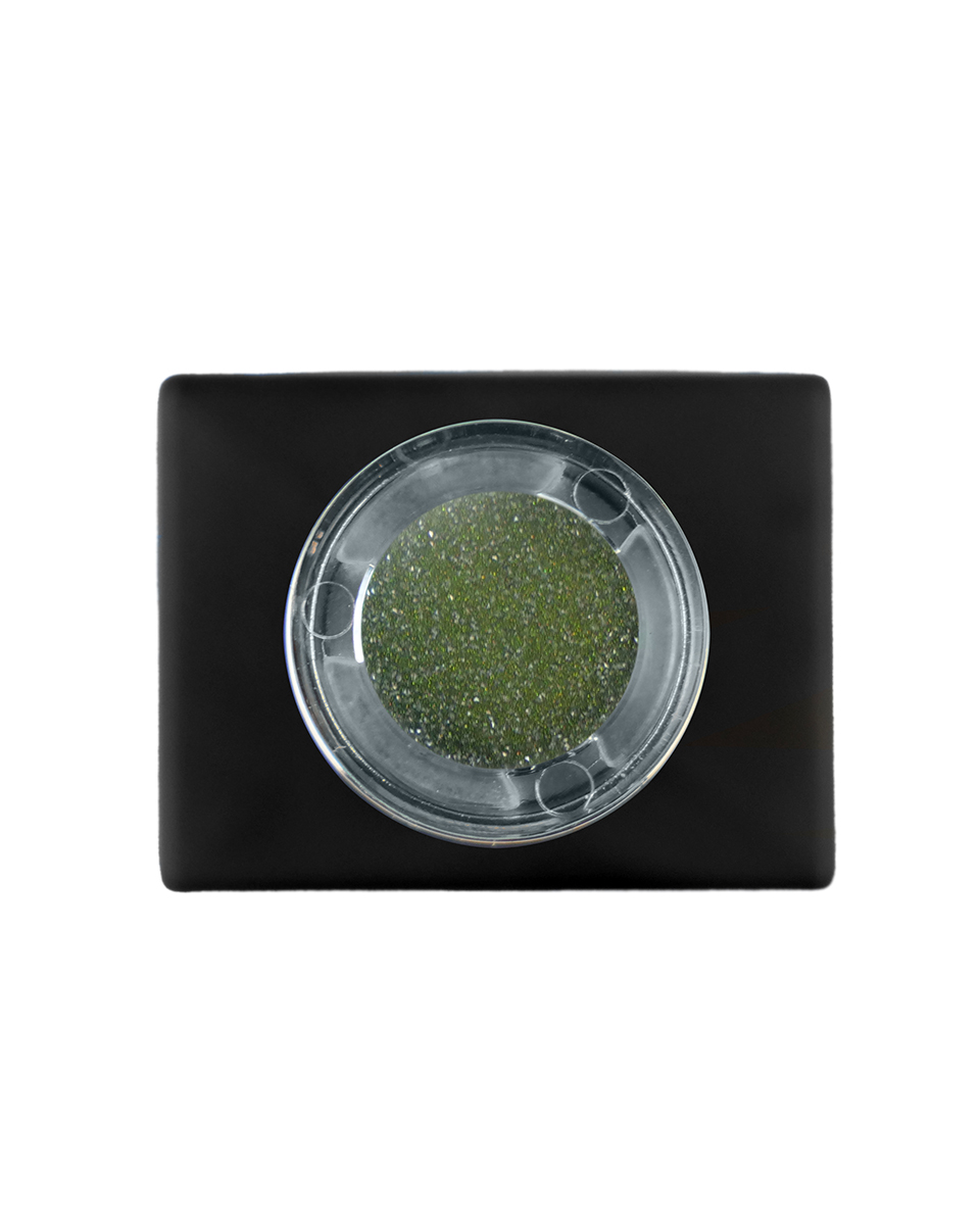 Zöld cat-eye gél lakk - Glow in the dark diamond 01 - 15 ml (2)