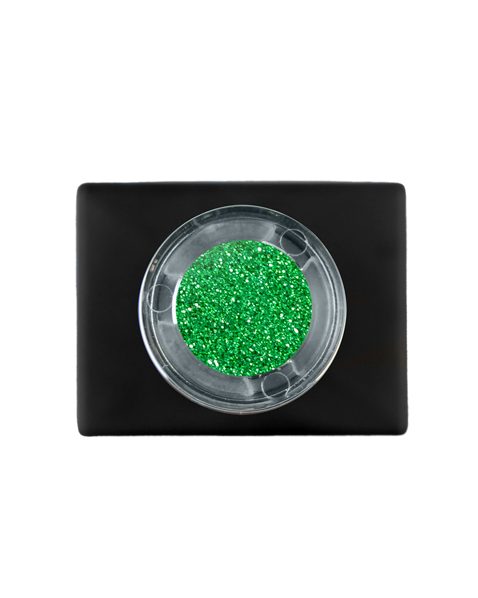 Zöld reflektív gél lakk - Disco 02 - 15 ml (2)